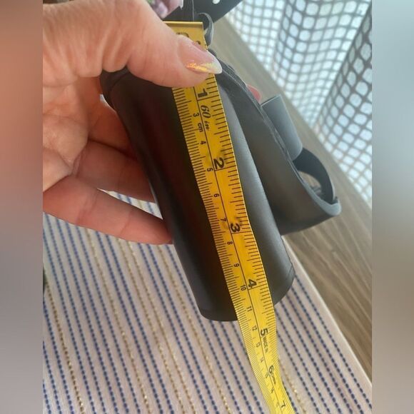 Bottega veneta high black sandals with buckle and fringes size 36 - Picture 15 of 15